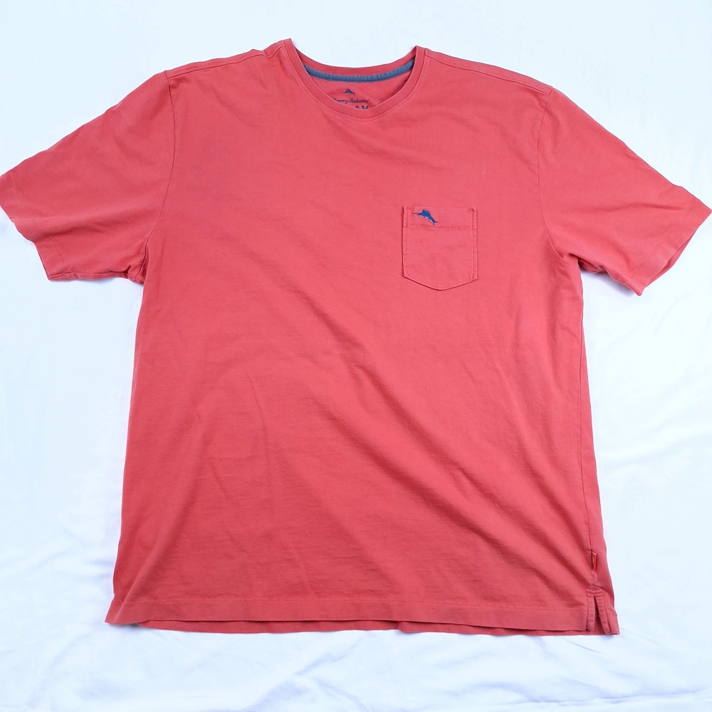 Tommy Bahama Pink Short Sleeve Tee Casual Comfort